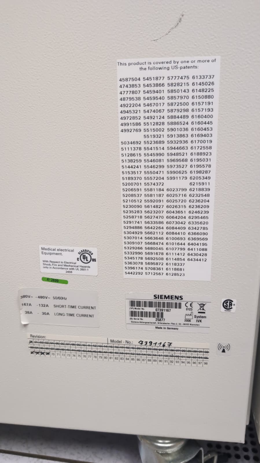 12 Siemens Avanto 1.5T